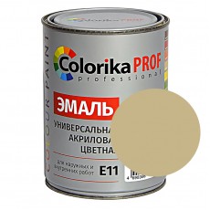 Эмаль акриловая "Colorika Prof" бежевая универсал/0.9л